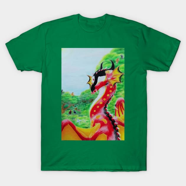 Lycoris the Rainwing T-Shirt by Lycoris ArtSpark